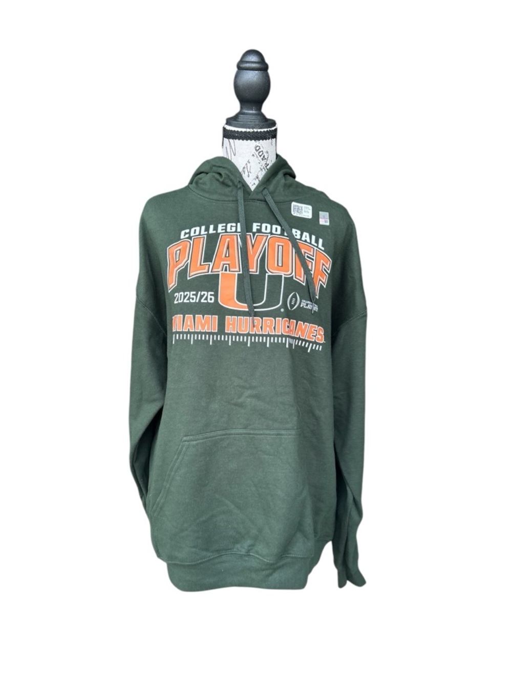Miami Hurricanes Hoodie – College Football Playoff – Size Large - Picture 5 of 7